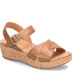 KORK-EASE Women's Myrna 2.0 Ankle Strap Wedge , size 10